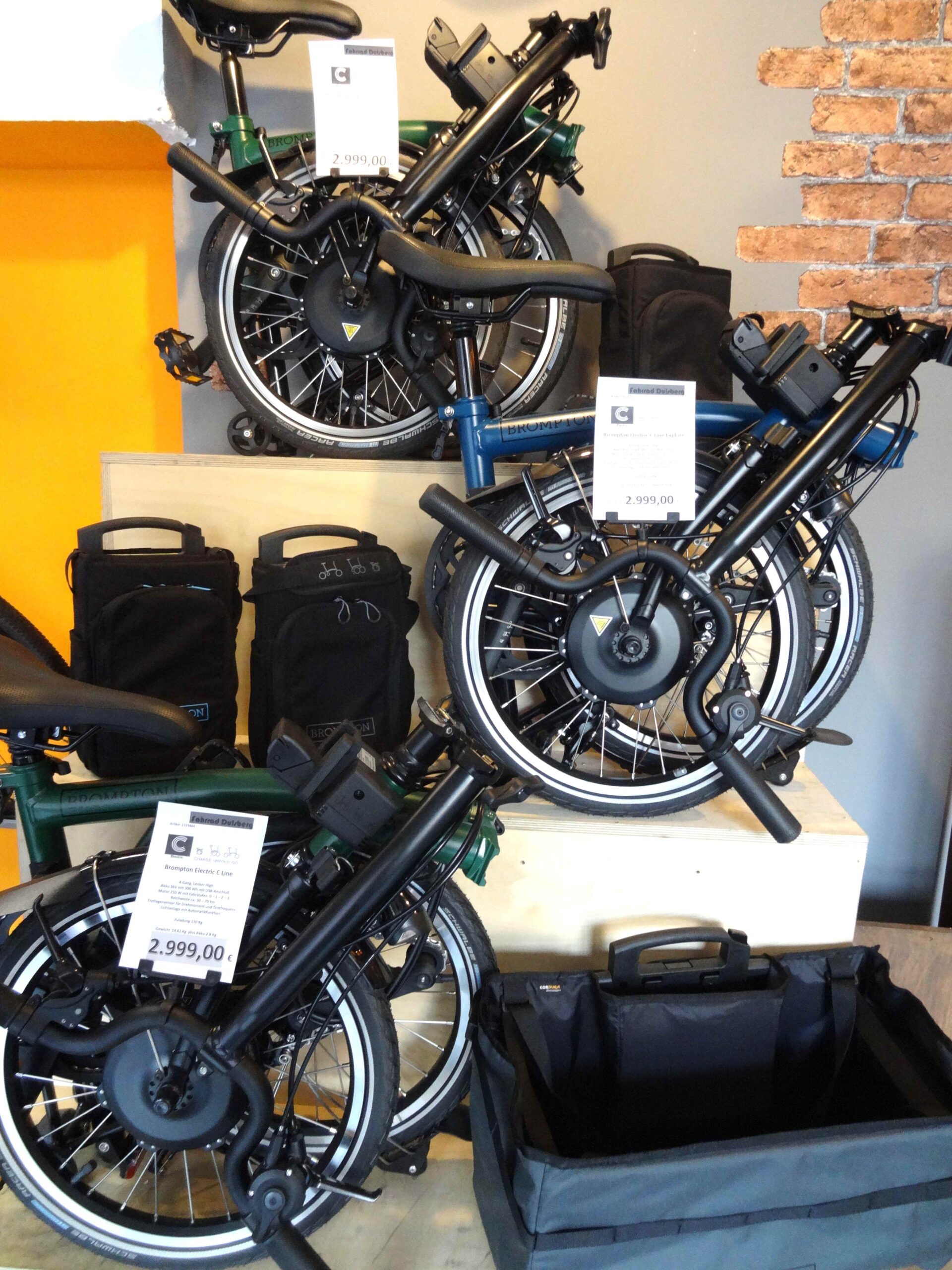 brompton electric in stock